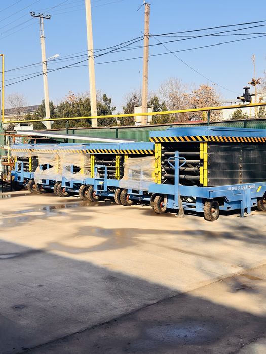 Подъемник ножничный передвижной 500 кг. Padyomnik qaychilik 500kg