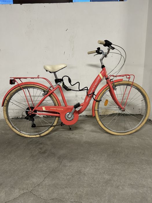 Adriatica Panda 26inch Lady 6V Rosu mat bicicleta