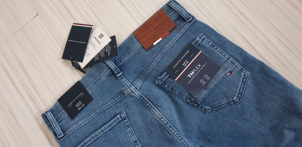 Tommy Hilfiger Bleecker Slim Fit  30/34 НОВО! ОРИГИНАЛ! Мъжки Дънки!