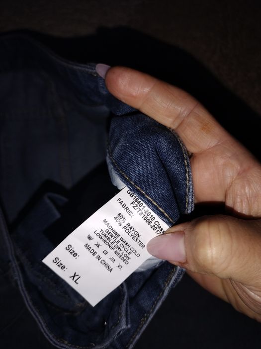 Fustă denim ,asimetrică,Xxl