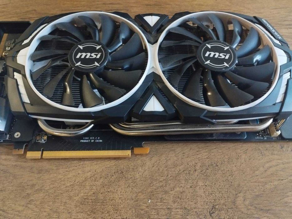 Продавам MSI GeForce GTX 1070 Ti ARMOR 8G