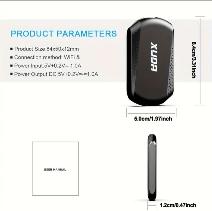 Adaptor Card Play/Android Auto/WiFi,4 Gb Ram,32 Gb,YouTube,Netflix,Voy