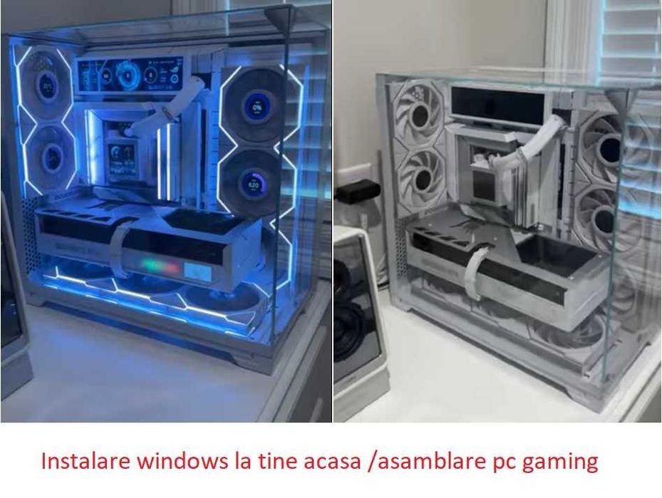 Instalare WINDOWS la domiciliu , Service IT : Asamblare PC, Reparații, Software & Optimizare