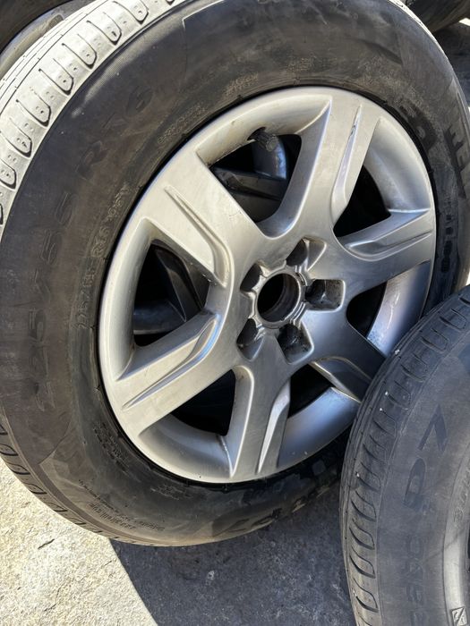 Roti vara Jante Audi A4 A5 originale 225/55/16 anvelope Pirelli