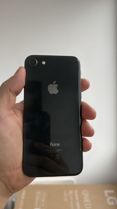 iPhone 8 Bleck Neverlock-256GB-Amprenta Functionala-89%Baterie-OK