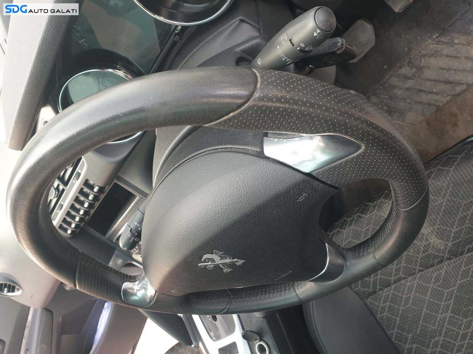 Volan Piele 3 Spite Fara Airbag Peugeot 3008 1.6 HDI 2009 - 2016 [Q3298]