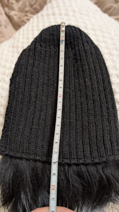 Căciulă blană de vulpe polară