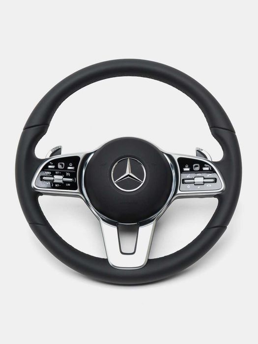Автомобильный руль Mercedes GL Tiptronik, чёрный кожаный RL