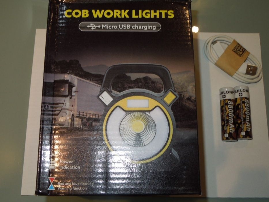 Lanterna universala reincarcabila cu LED COB - MX-815