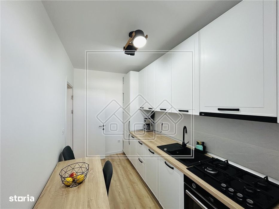 Apartament modern, 56 mp utili, 2 balcoane, etaj 1 - H.Coanda