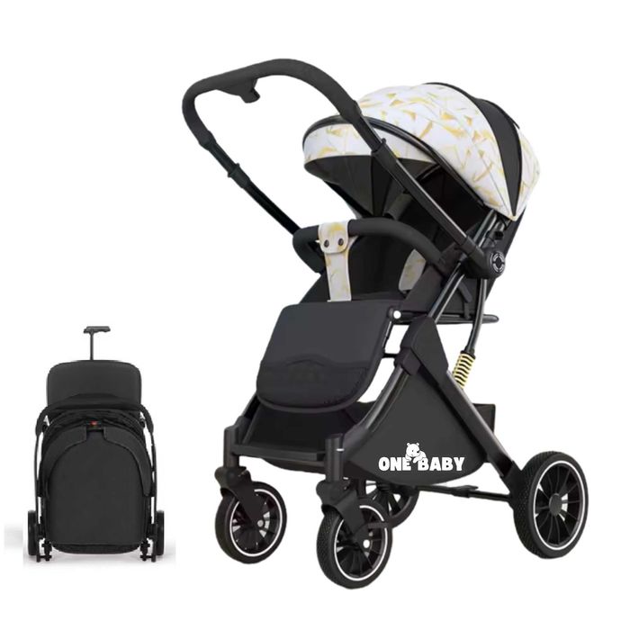 Carucior pentru copii cu suspensii ONEBABY - Transport Gratuit