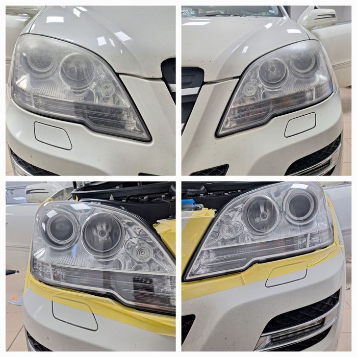 Полиране и пастиране на фарове