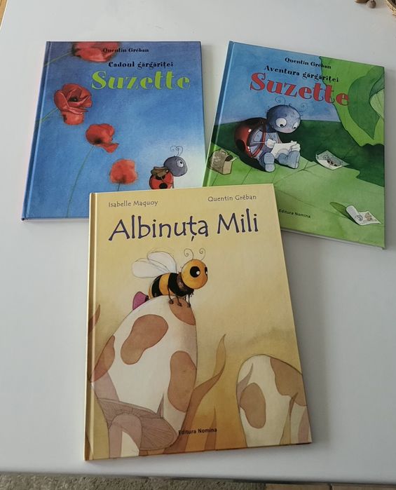 Lot 3 carti noii pentru copii