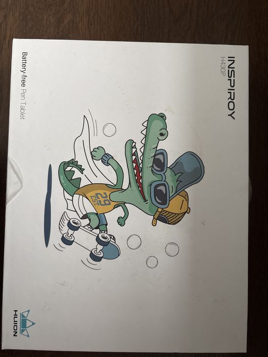 Huion h430p графический планшет