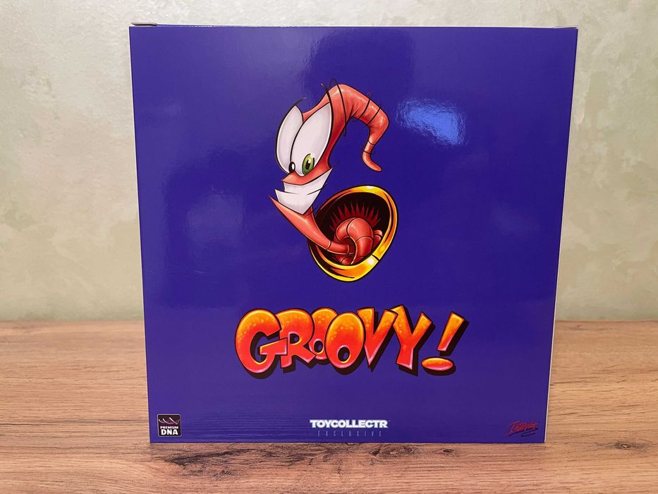Фигурка Джим Червяк Earthworm Jim - With Snott (GROOVY!)
