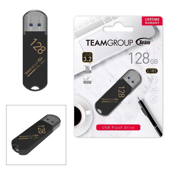 Memorie externa TeamGroup C183 128GB USB 3.2 stick Sigilat Garantie