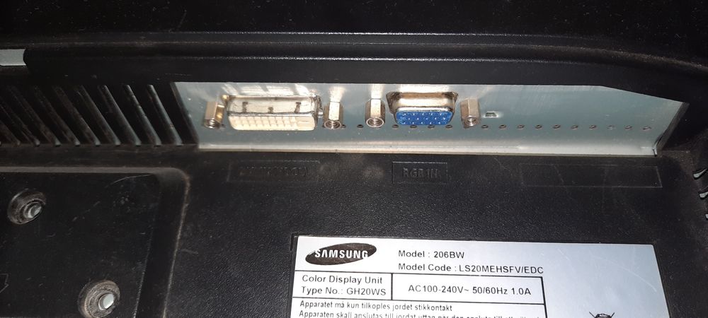 Продам монитор 20д