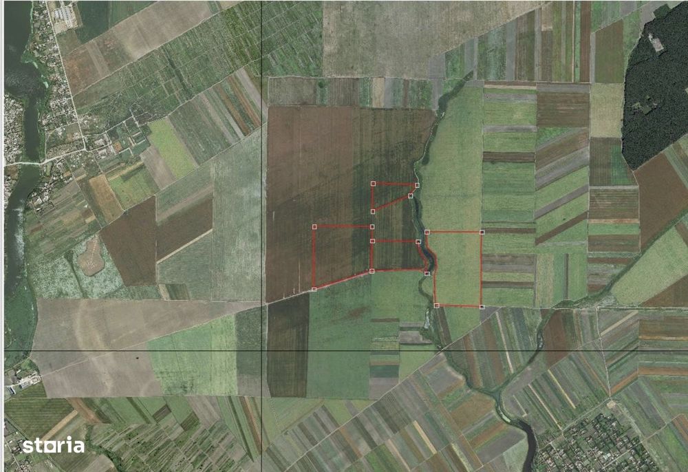 Proprietar vand 49,2 ha teren agricol langa Cernica, Fundeni