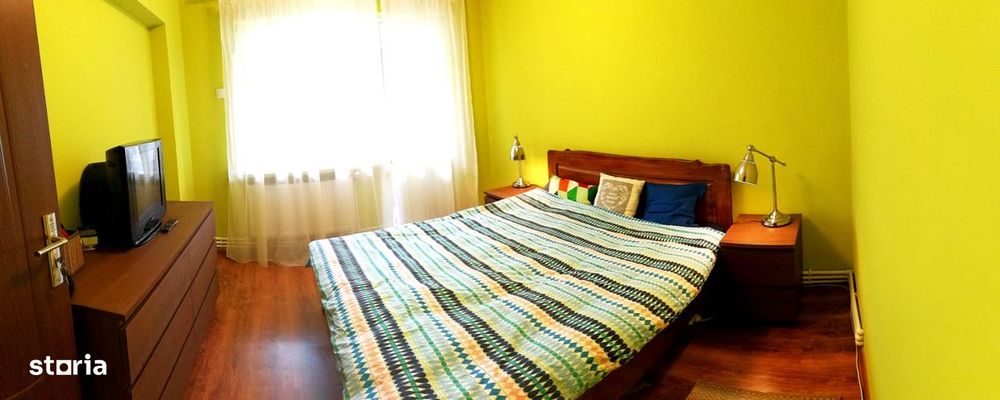 3 camere Podu Roș(1001 Articole) | renovat | 2 balcoane | 10 min Palas