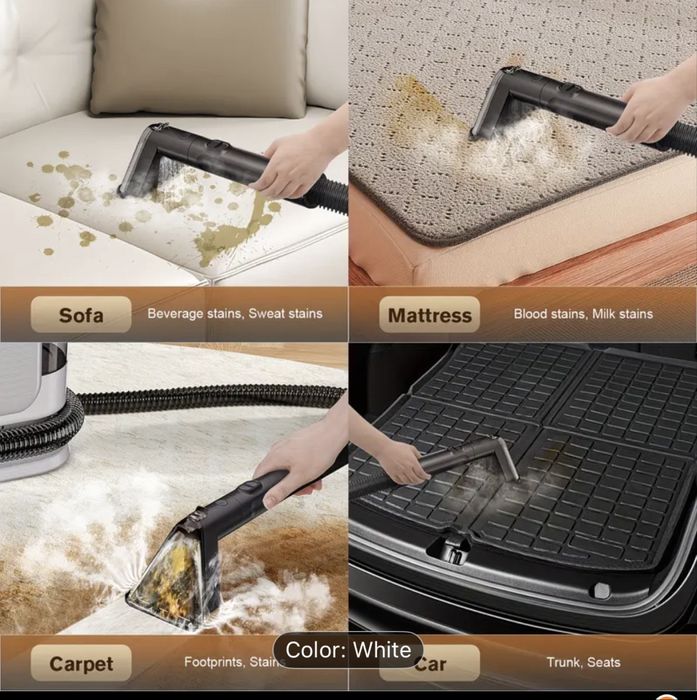 Robot inteligent de spalare cu abur