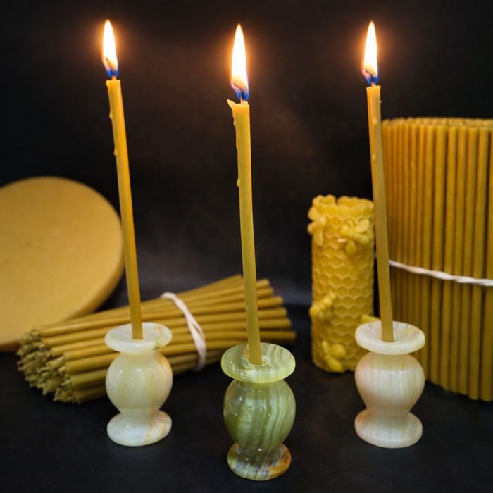 Свечи восковые тонкие