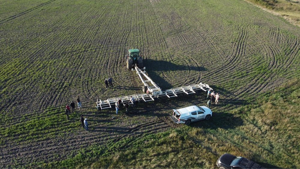 Каток измельчитель Razor Triumph до 18 метров Подсолнечник