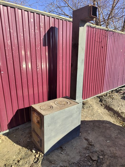 Печь котел самовар 100кв