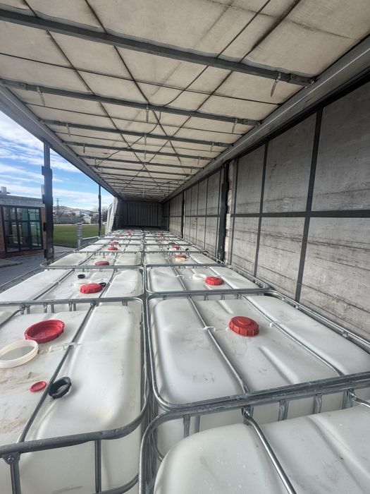 Ibc бидони 1000 литра 1 тон съдове за вода цистерни ЧИСТИ БЕЛИ ЧЕРНИ