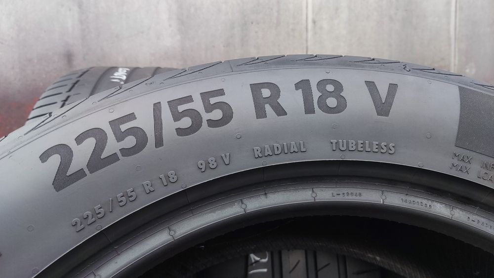 4бр. летни гуми 225/55/18 Continental Premium Contact 6
dot21
6.5mm
До