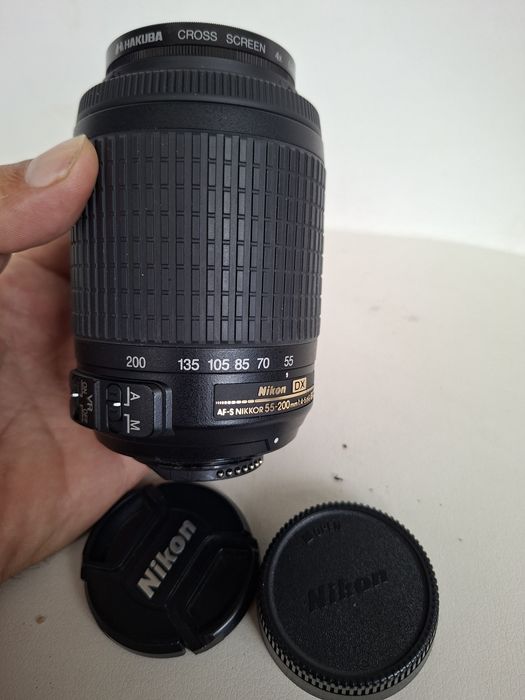 Обектив Nikon AF-S Nikkor 55-200 f/4-5,6G ED VR 2