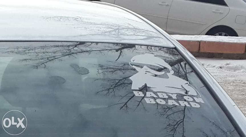 Наклейка автомобильная "Ребёнок в салоне"