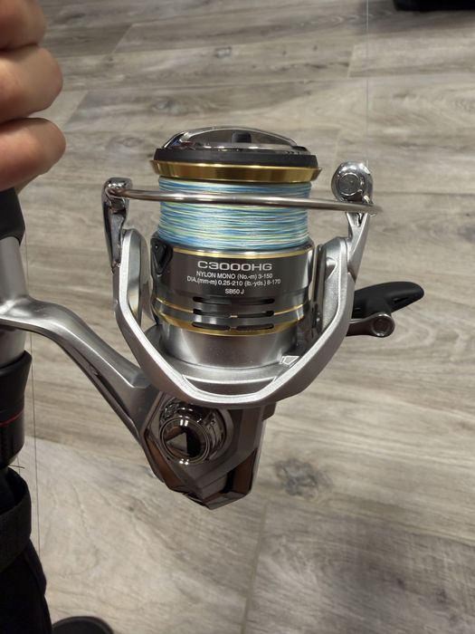 Спининг комплект Red Shadow 610L + Shimano C3000HG
