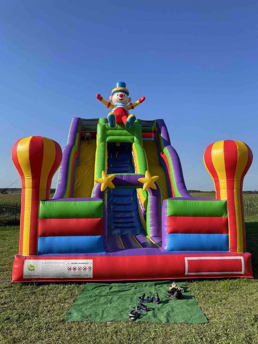Tobogan Gonflabil  Clown  Prețuri after‑sezon!