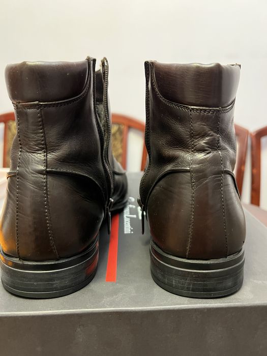 Мужские кожаные ботинки