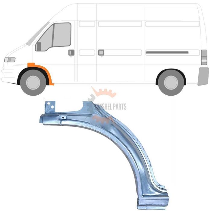 Ремонтни Панели/Ламарини/Вежди/Прагове Ducato-Boxer-Jumper до 2006 год
