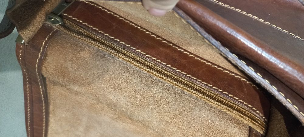 Кожаная сумка из Америки