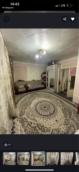 1xonali uy sotiladi 9maktab yonida