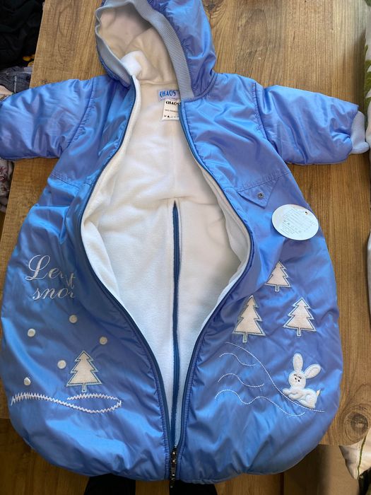 Бебешки космонавт - ново чувалчe за момче, 68 размер, Chaos Design