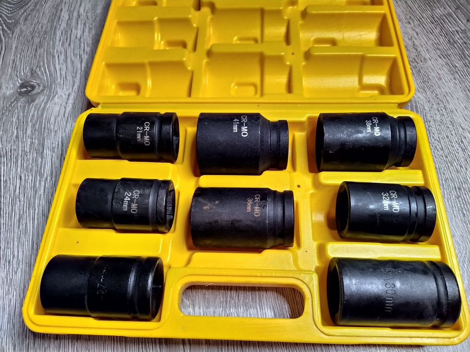 Trusa 8 Tubulare Camion Tir de Impact Prindere 1 Tol Marime 24-41 MM