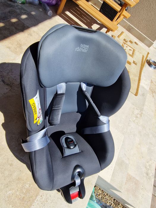 Scaun auto rotativ Dualfix I-Size, 40-105 cm, Gri , Britax Romer Bri