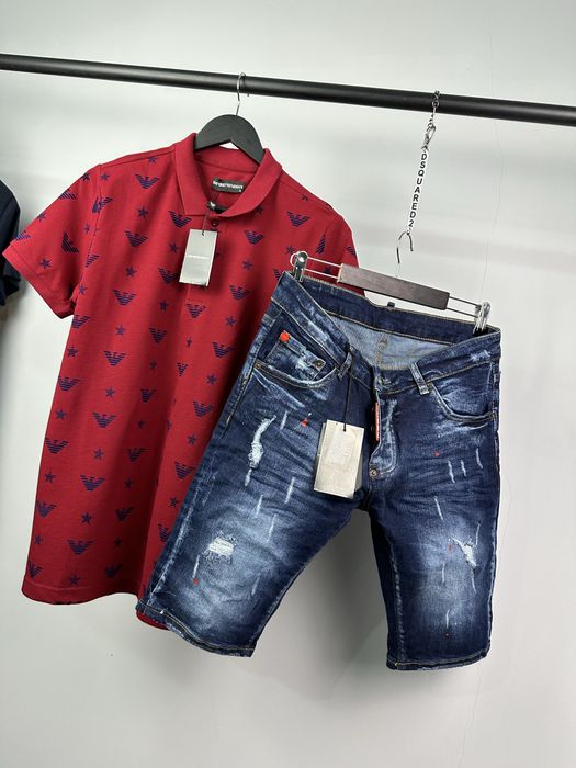 Dsquared БРУТАЛНИ мъжки къси дънки