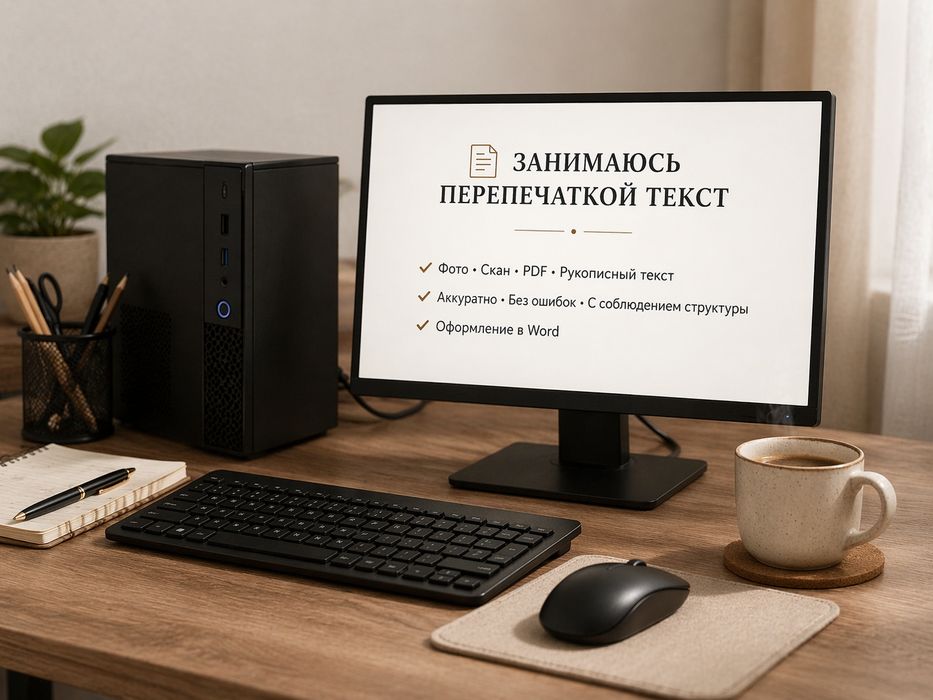 перепечатка текст