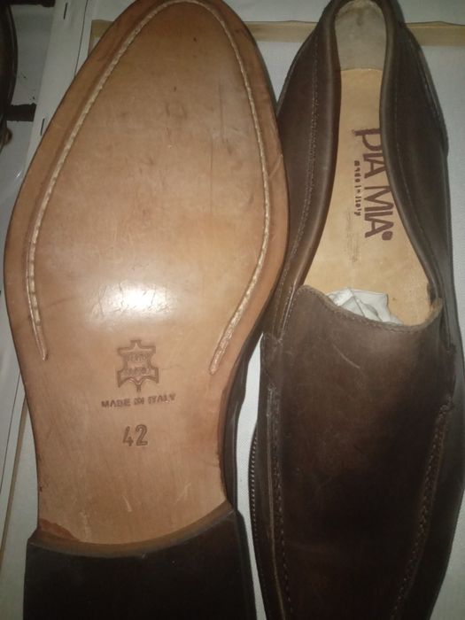 Кожаные туфли мужские