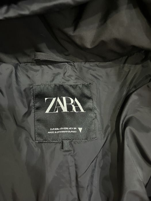 Куртка теплая зимняя zara