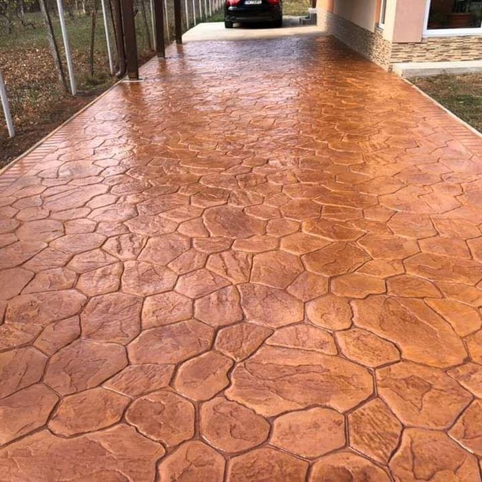 Beton amprentat de calitate!