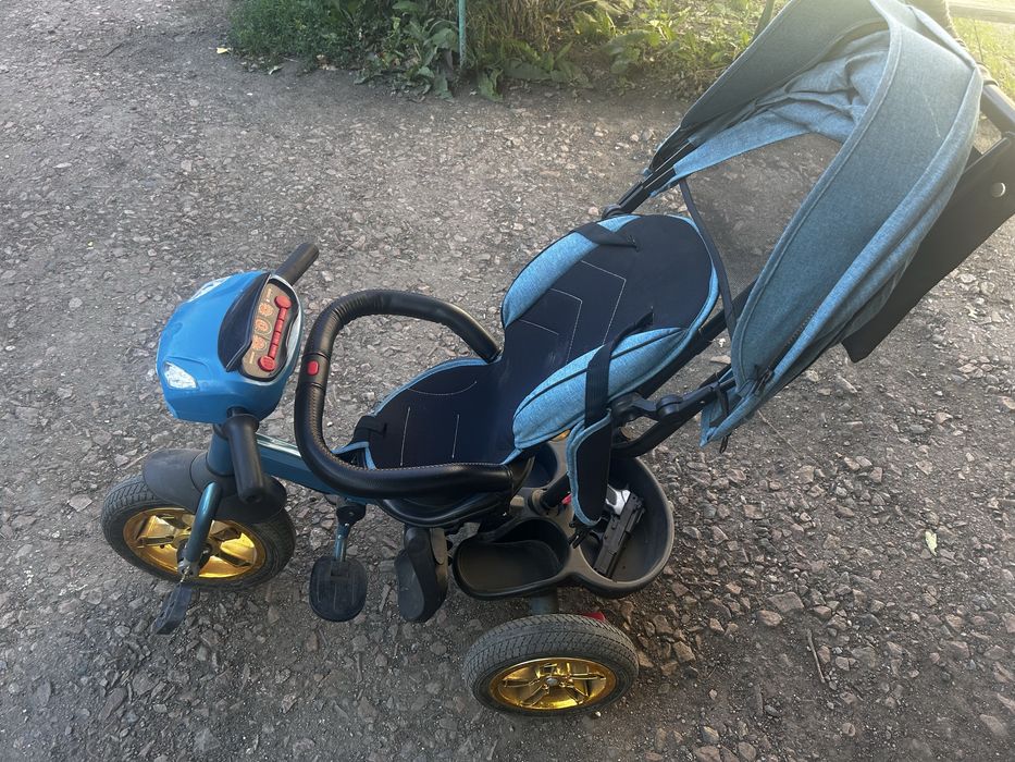 Детская велик-коляска