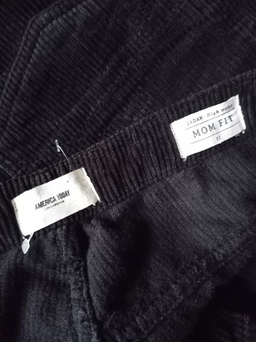 Pantaloni America Today Denim Mom Fit bumbac 100%