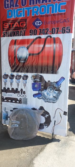 Gaz  ustanovka propan