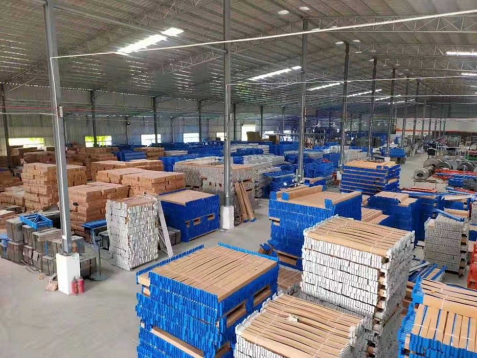 Прочный стальной стеллаж для хранения вещей / Многоярусный стеллаж