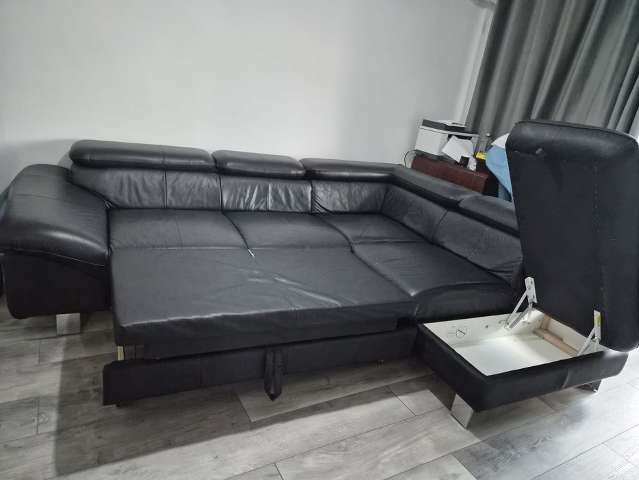 Vand coltar/canapea  piele naturala living